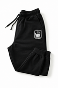 Jogger Bordado "Disobey" Negro