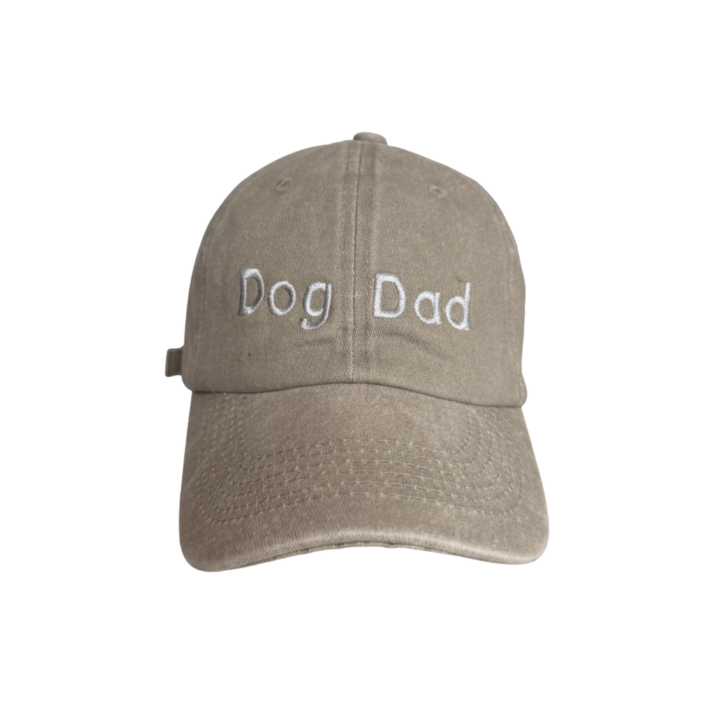 Gorra Bordada Cat Dad Verde