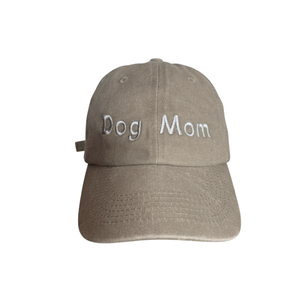 Gorra Bordada Dog Mom Verde