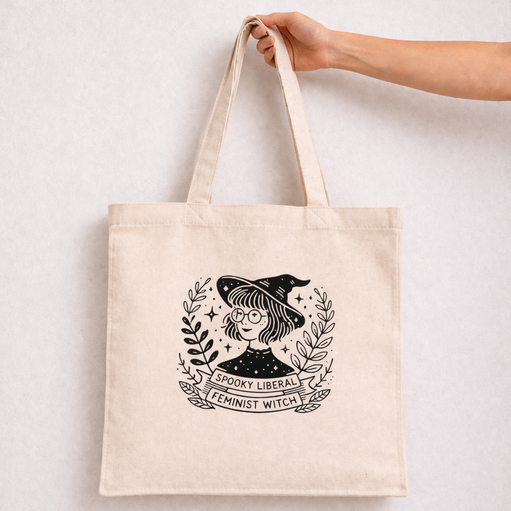 Tote Bag Spookie Liberal Crema