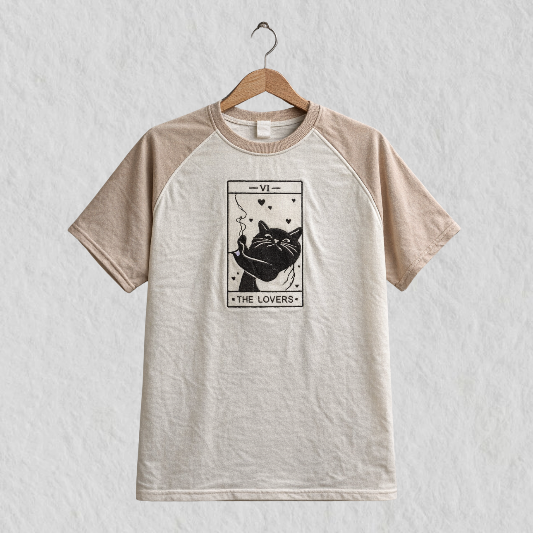 Camiseta Estampada The Lovers Beige Café