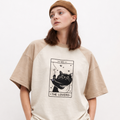 Camiseta Estampada The Lovers Beige Café