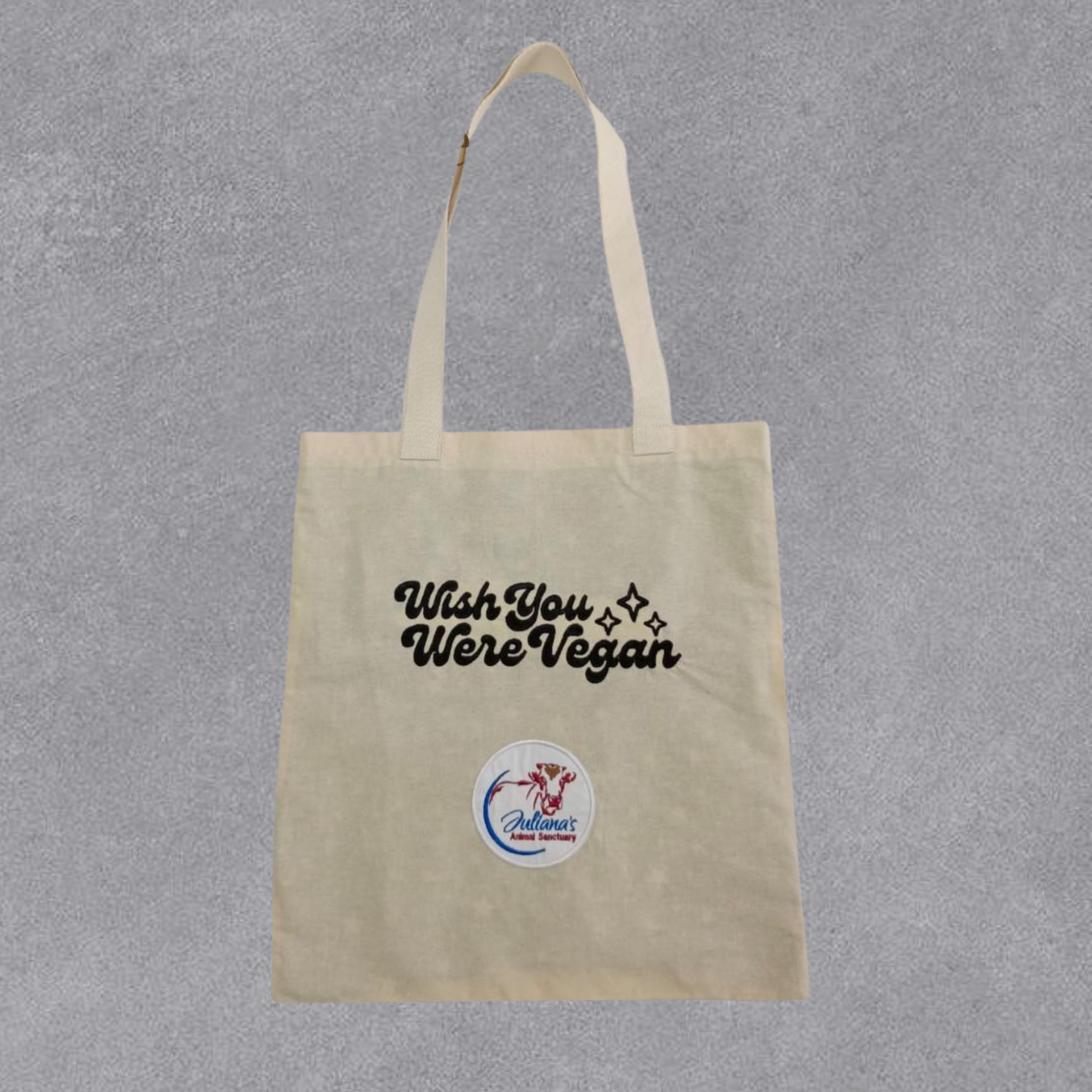 Tote Bag "Wish You Were Vegan"